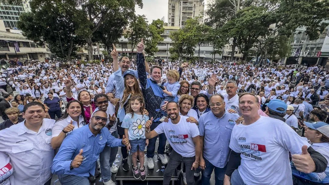 Gustavo Duque, alcalde del municipio Chacao