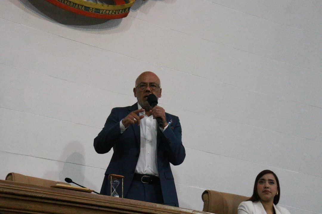 Jorge Rodríuez, presidente de la Asamblea Nacional.