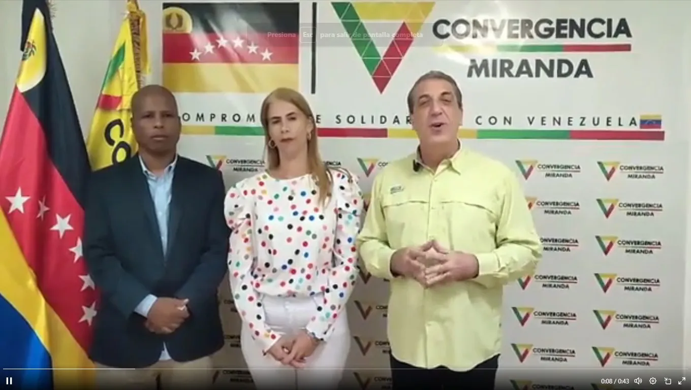 Concejal de Guatire Lourdes Cedeño se une a las filas del Partido Convergencia