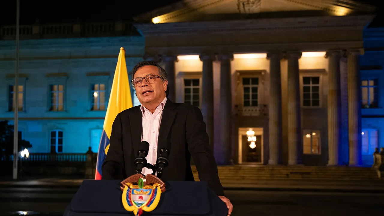 Gustavo Petro, presidente de Colombia.