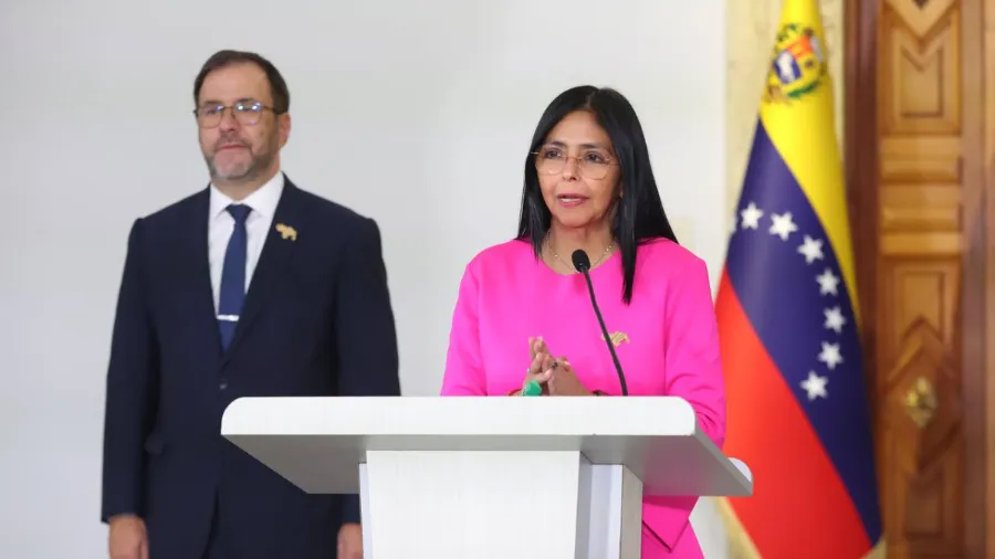 Delcy Rodríguez, vicepresidenta Ejecutiva.